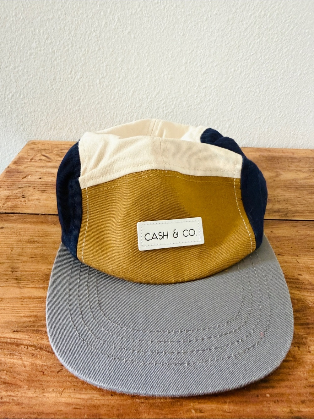 Cash & Co Scout 5 Panel Colorblack Snap Back Hat - Adult